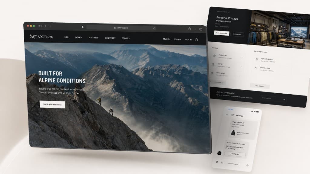Arc'teryx Customer Engagement Platform visual